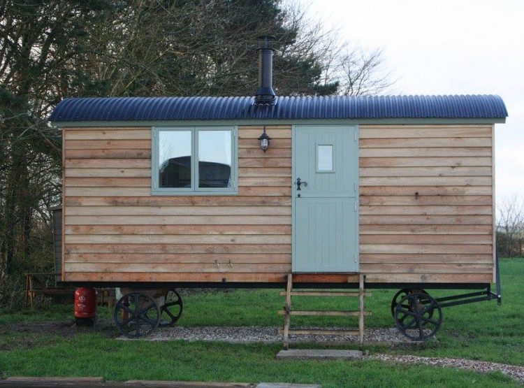 Emily Shepherd 's Hut  At Lancombe Country Cottages 
