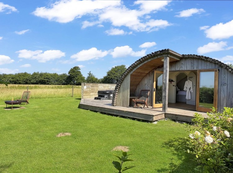 Dartmoor View Log Cabin, Near North Molton